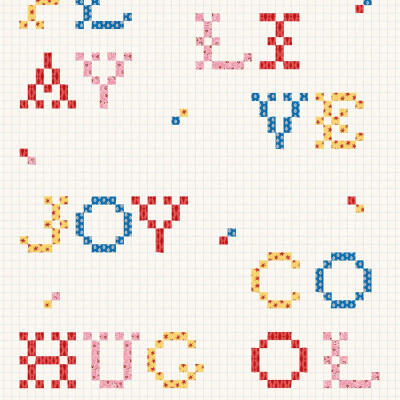 Wordplay, Natural, Coordonne, 5mp / rola