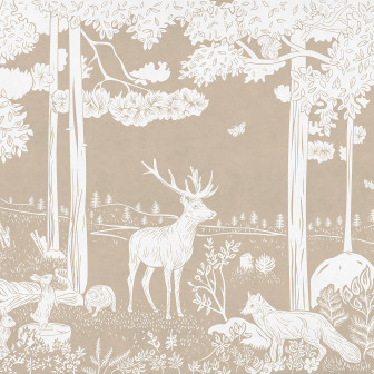 Monochrome Forest - Brown, Kikki Belle