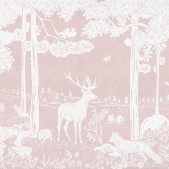 Monochrome Forest - Pink, Kikki Belle