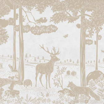 Monochrome Forest - White Vintage, Kikki Belle