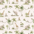 Joyful Jungle - White, Kikki Belle