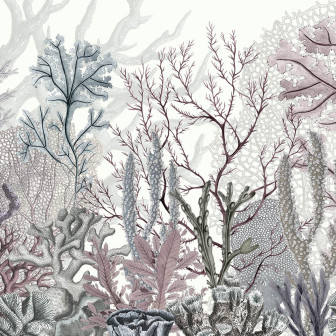 Fototapet personalizat cu corali și plante marine